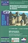 MONUMENTS NATIONAUX ET ROUTES HISTORIQUES DE FRANCE 1:1.000.000 (IGN-902)
