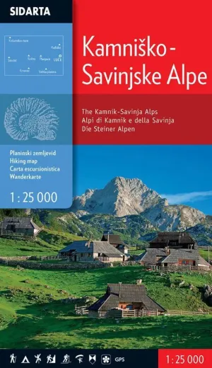 KAMNISKO - SAVINJSKE ALPE 1:25.000 (SIDARTA)