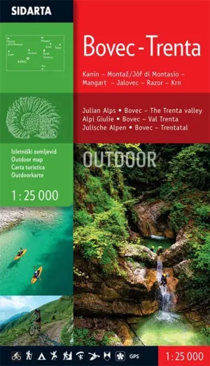 BOVEC - TRENTA 1:25.000 (SIDARTA)