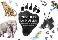 DESCUBRE LA HUELLA - EMPAREJA 25 ANIMALES CON SUS HUELLAS