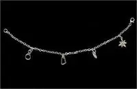 PULSERA (CON OCHO, EDELWEISS, PITÓN Y MOSQUETÓN) (376)