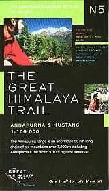 THE GREAT HIMALAYAN TRAIL N5: ANNAPURNA & MUSTANG 1:100.000