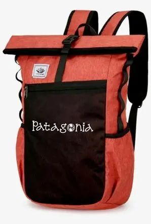 MOTXILLA PLEGABLE TARONJA O NEGRA (PATAGONIA)
