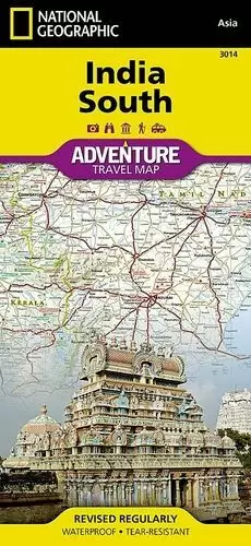 INDIA SOUTH 1:1.400.000 (MAPA NATIONAL GEOGRAPHIC)
