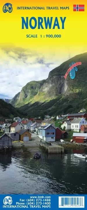NORWAY 1:900.000 (MAPA ITMB)