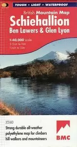 SCHIEHALLION. BEN LAWERS & GLEN LYON (1:40.000)