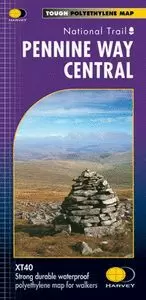 PENNINE WAY CENTRAL XT40 (HORTON TO GREENHEAD) (ROUTE MAPS)