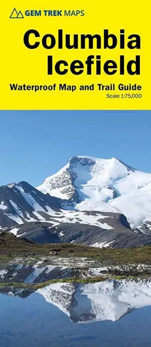 COLUMBIA ICEFIELD GUIDE AND MAP 1:75.000