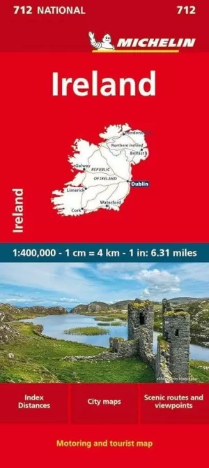 IRLANDA 1:400.000 (MICHELIN 712)