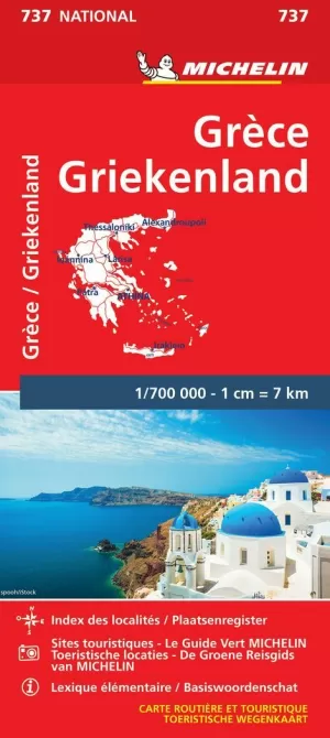 GRECIA 1:700.000 (737-MICHELIN)