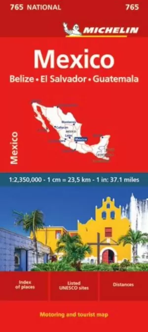 MÉXICO 1:2.250.000 (765 MICHELIN)