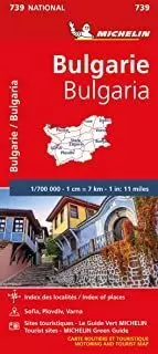 MAPA NATIONAL BULGARIA 1:700.000