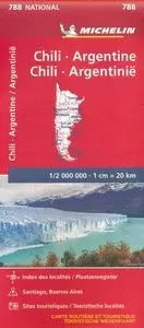 CHILE - ARGENTINA 1:2.000.000 (MAPA MICHELIN 788)