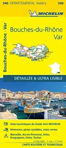 BOUCHES-DU-RHÔNE, VAR 1:150.000 (340-MICHELIN)