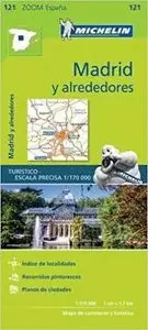 MADRID Y ALREDEDORES 1:170.000 (121-MICHELIN)