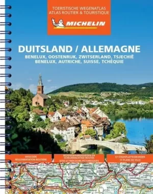 MICHELIN ATLAS GERMANY, BENELUX, SWITZERLAND, AUSTRIA & CZECH REPUBLIC 2023
