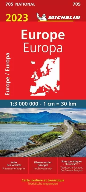 EUROPA 1:3.000.000 (705 MAPA MICHELIN)