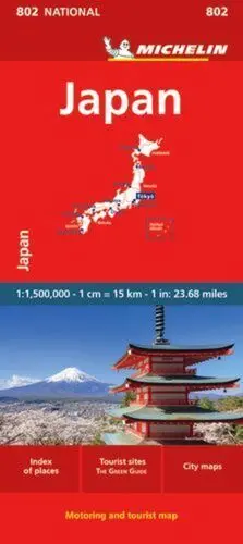 JAPÓN JAPO 1:1.500.000 (802 MAPA MICHELIN)