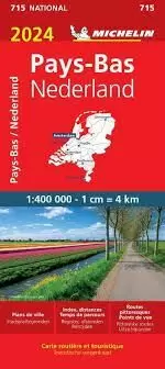 THE NETHERLANDS 1:400.000 (715 NATIONAL MICHELIN)