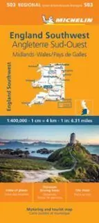 ENGLAND SOUTHWEST 1:400000 (MICHELIN 503)