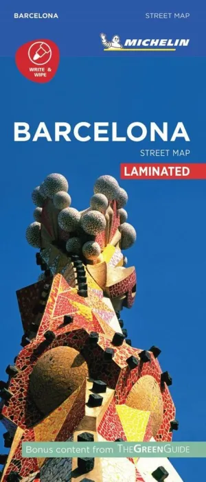 PLANO BARCELONA - CITYMAP LAMINTED