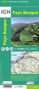 PAYS BASQUE 1:75.000 -TOP 75 IGN