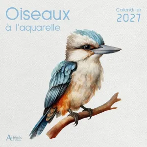 OISEAUX A L'AQUARELLE CALENDARI 30*30CM 2027
