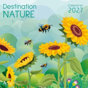 DESTINATION NATURE CAELNDARI 30*30CM 2027