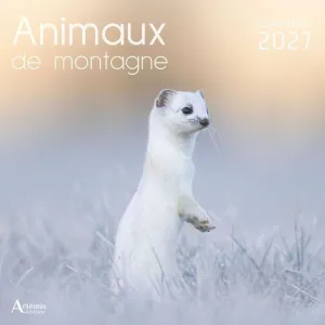 ANIMAUX DE MONTAGNE CAELNDAR 30*30CM 2027
