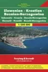 SLOVENIA CROATIA BOSNIA-HERCEGOVINA 1:500.000 (F&B)