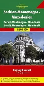 SERBIA, MONTENEGRO I MACEDÒNIA 1:500.000 (F&B)