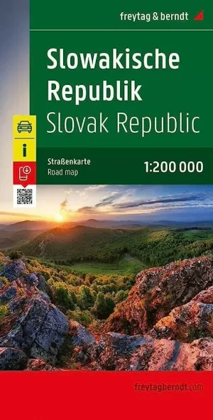 SLOVAK REPUBLIC. REPÚBLICA ESLOVACA 1:200.000 (MAPA F&B)
