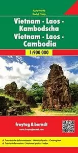 VIETNAM-LAOS-CAMBOYA 1:900.000 (F&B)
