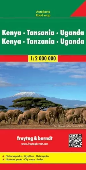 KENYA-TANZANIA-UGANDA 1:2.000.000 (F&B)