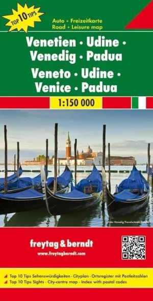 VENETO - UDINE - VENÈCIA - PÀDUA 1:150.000 (F&B)