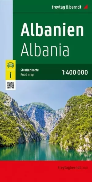 ALBANIA, MONTENEGRO, KOSOVO 1:400.000 (F&B)
