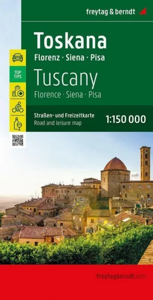TOSCANA 1:150.000 (MAPA FREYTAG & BERNDT)