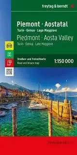 PIEMONT AOSTA VALLEY 1:150.000 (MAPA F&B)