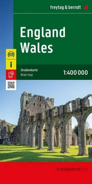 ENGLAND WALES/ANGLATERRA I GALES 1:400 000 (F&B)