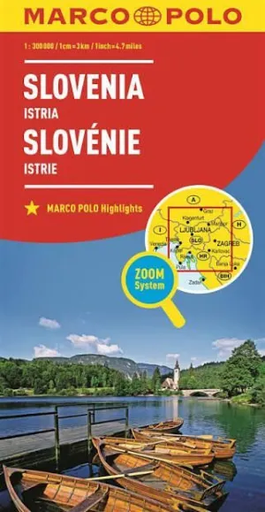 ESLOVENIA - ISTRIA 1:300.000 (MAPA MARCO POLO)
