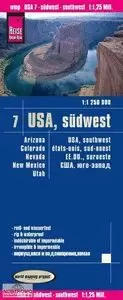 USA SUD-OEST. ARIZONA, COLORADO, NEVADA, NEW MEXICO, UTAH, CALIFORNIA 1:1.250.000 (REISE KNOW HOW)