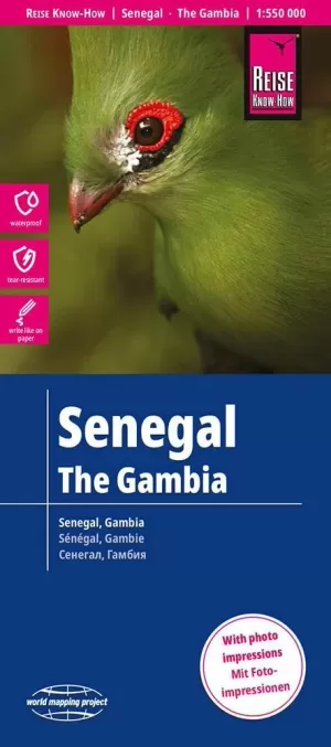 SENEGAL & GAMBIA 1:550.000 (REISE)