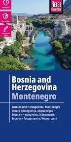 BOSNIA Y HERZEGOVINA, MONTENEGRO 1:350.000 (MAPA REISE)