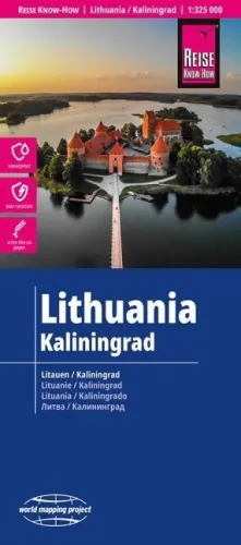 LITHUANIA & KALININGRAD 1:325.000 (MAPA REISE)