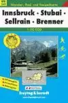 INNSBRUCK-STUBAI-SELLRAIN-BRENNER 1: 50.000 (F&B)