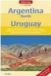 ARGENTINA NORTH, URUGUAY (BUENOS AIRES, CORDOBA, MONTEVIDEO, TUCUMÁN) 1:2.500.000 (NELLES)