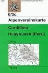 CORDILLERA HUAYHUASH (PERU) 1:50.000 (0/3C-ALPENVEREINSKARTE)