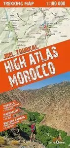 MOROCCO HIGH ATLAS. JBEL TOUBKAL.TREKKING MAP (TERRAQUEST)