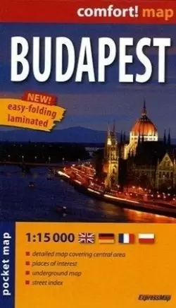 BUDAPEST 1:15.000 POCKET MAP (MAPA EXPRESSMAP)
