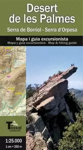 DESERT DE LES PALMES 1:25.000 (MAPA EL TOSSAL)